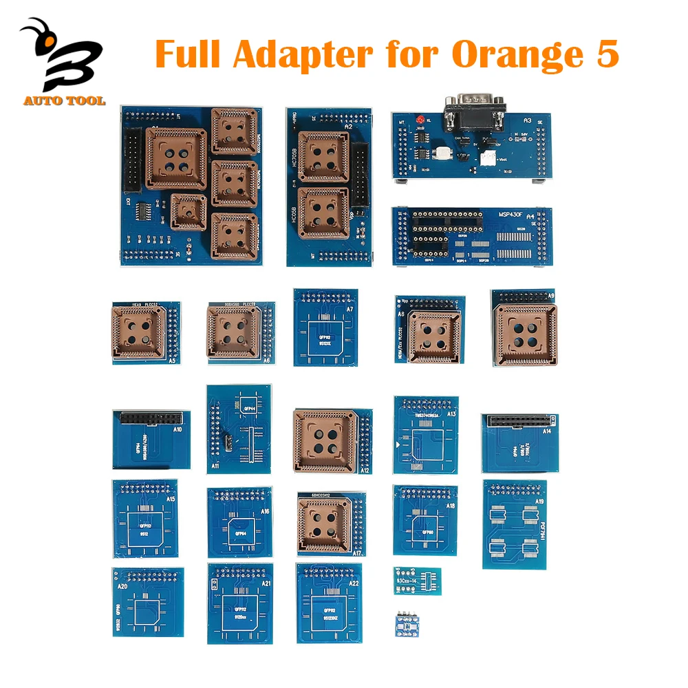 

Full Adapters Works For Orange 5 Programmer Device Orange5 Professional ECU Programming Tool