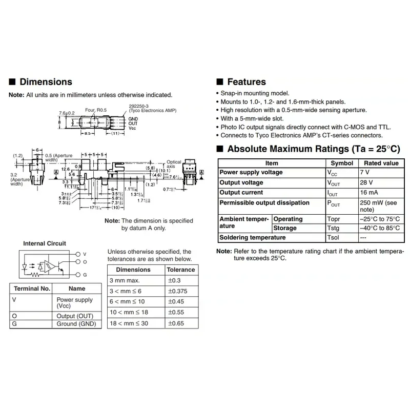 EE-SX4235A-P2 Transmission Slot Type Photoelectric Switch Sensor Optical Discontinuous Optical Sensor Slot Type Logic