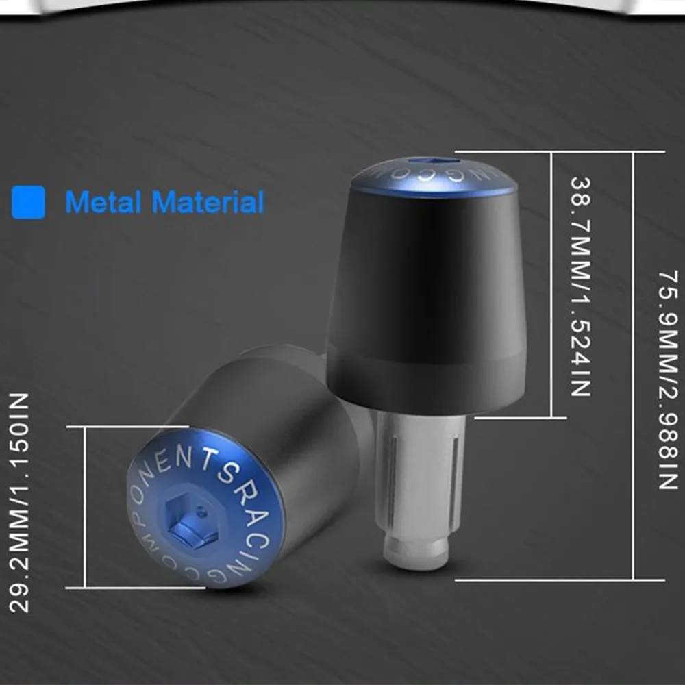 22MM Motorcycle Accessories handlebar Grips Handle Bar Ends Plug Aluminum Part For Honda VFR 800/VFR800F/VFR800 F/Fi/W1/VTEC