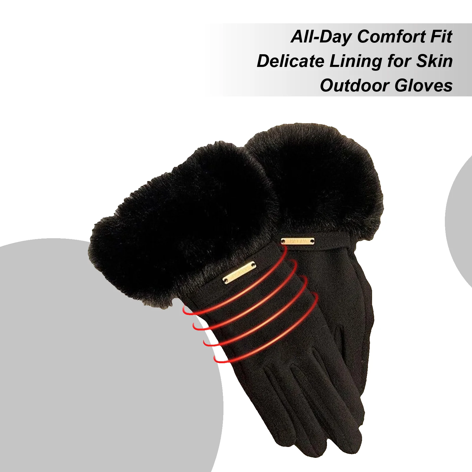 

Лыжные перчатки, теплые варежки с сенсорным экраном, зимние перчатки, водонепроницаемые для мужчин и женщин, для родителей, езды на велосипеде, спорта, вождения на открытом воздухе