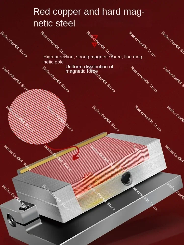 Magnetic Grinder Sinusoidal Inclination Magnetic Table Rotation Inclination Angle Permanent Magnet Chuck Strong Bending