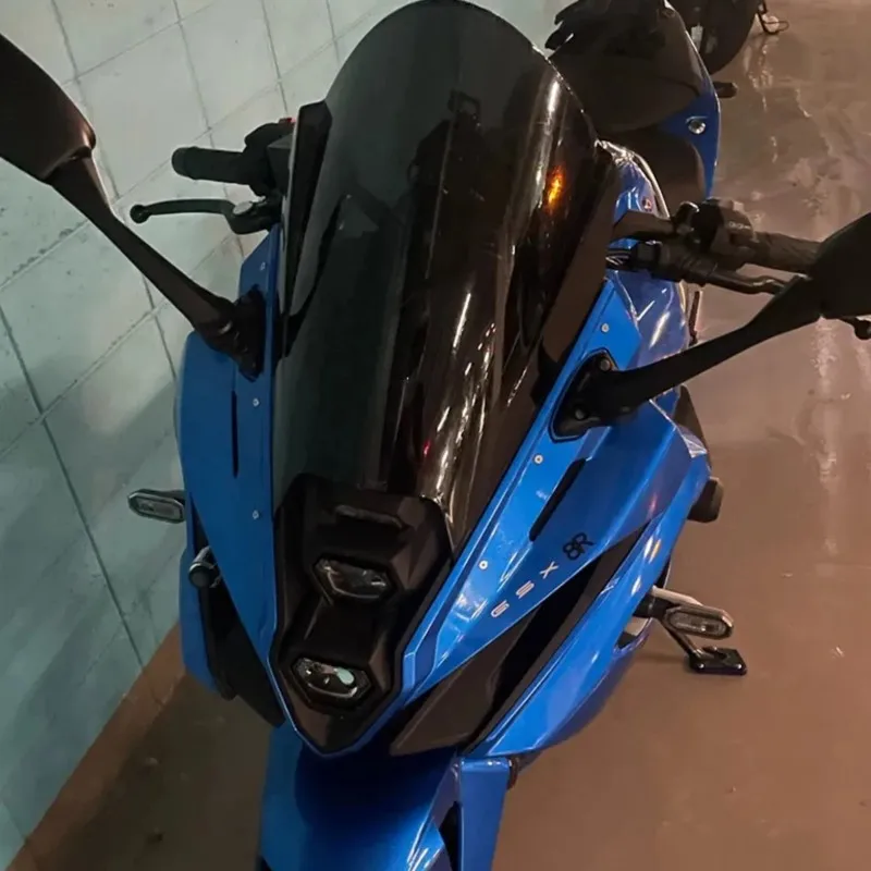 

2025 2026 For SUZUKI GSX 8R GSX-8R GSX8R 2024 Motorcycle Windscreen Windshield Touring Double Bubble Wind Deflector Protector