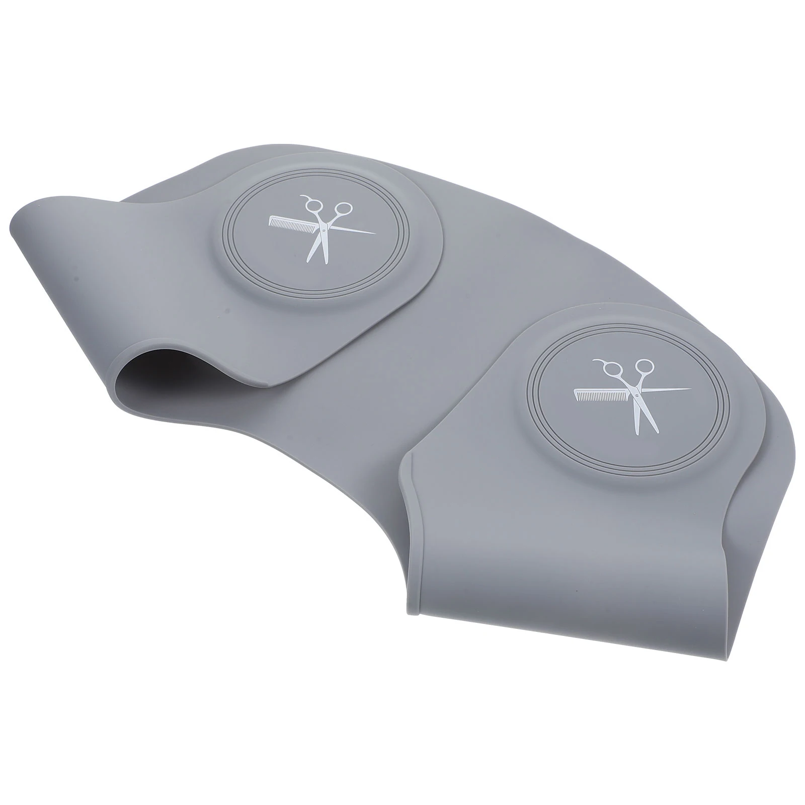 

Silicone Haircut Cape Breaking-proof Shoulder Pad Adjustable Neck Size Prevent Hair Penetrating Easy Storage Haircuts Shaves