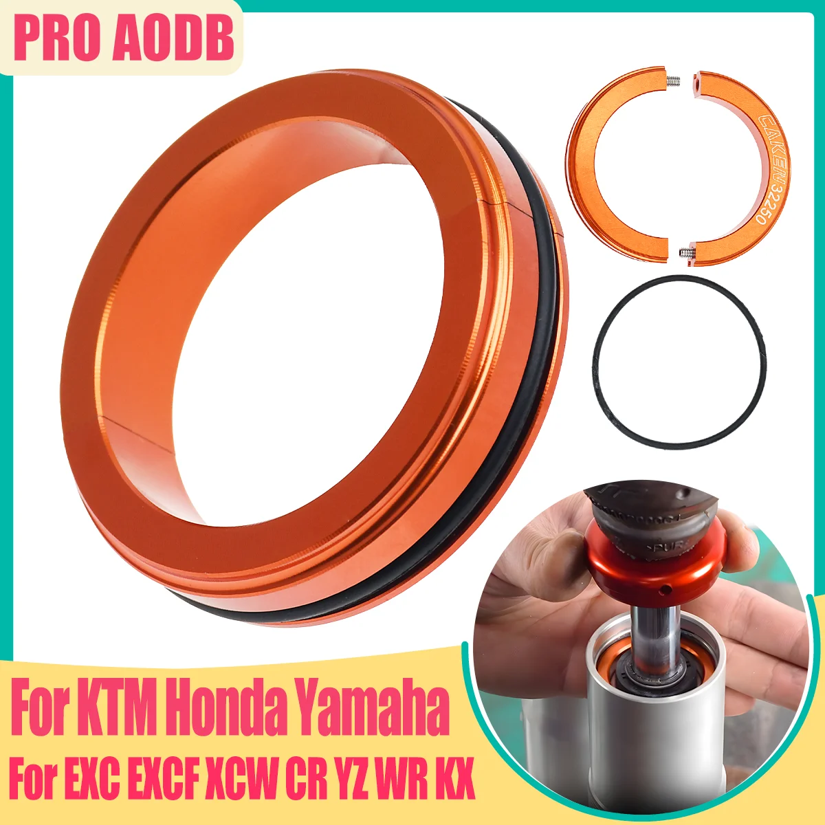 

For KTM 46 50mm Rear Suspension Shock Absorber Lowering Kit EXC 300 EXC EXC-F XC-W Six Days 125 150 250 300 350 450 500 XC XC-F