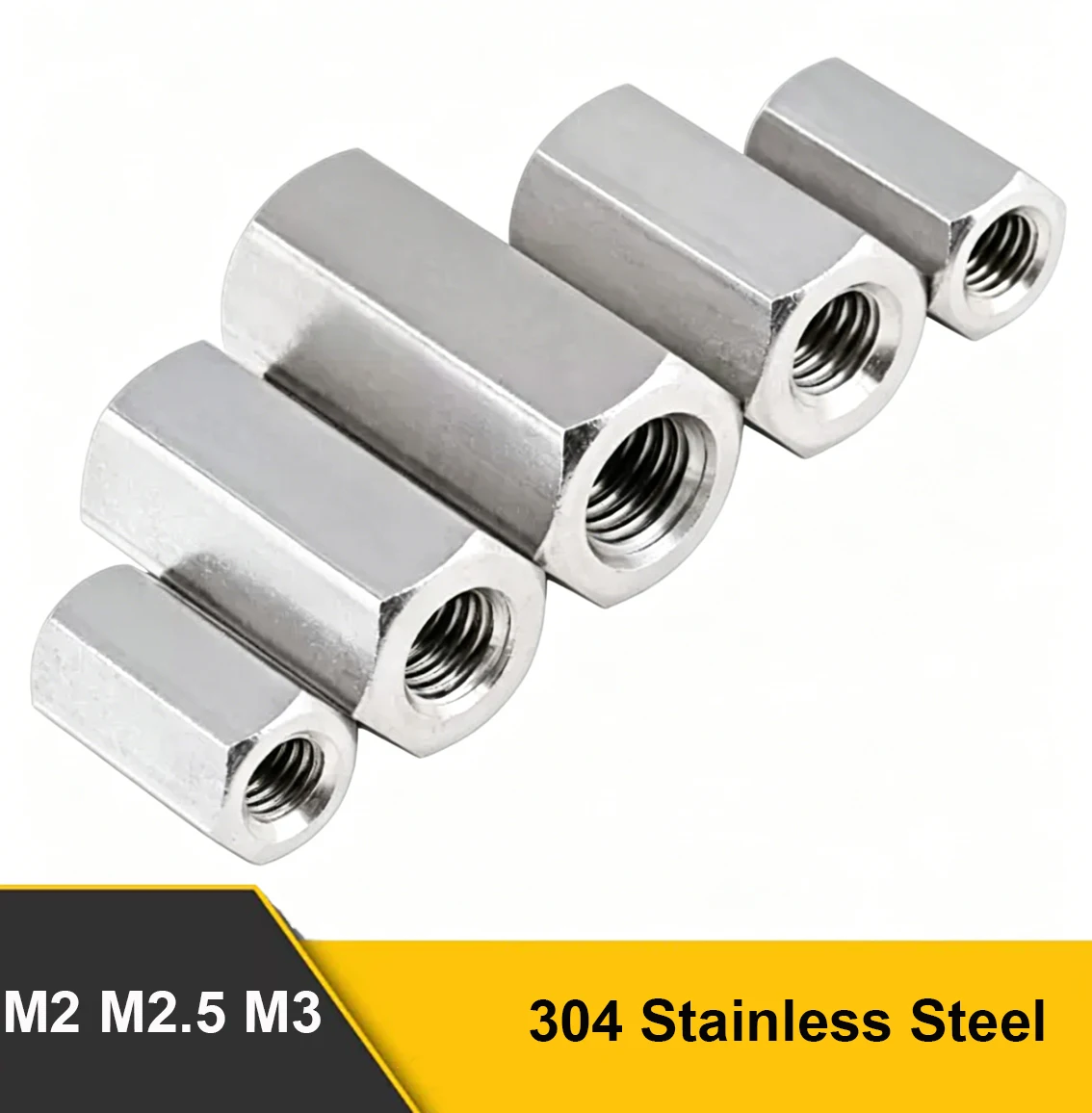 304 Stainless Steel Hex Stud Isolation Support Column M2 M2.5 M3 PCB Motherboard Standoff Spacing Screw Rack Mount Pillars Bolt