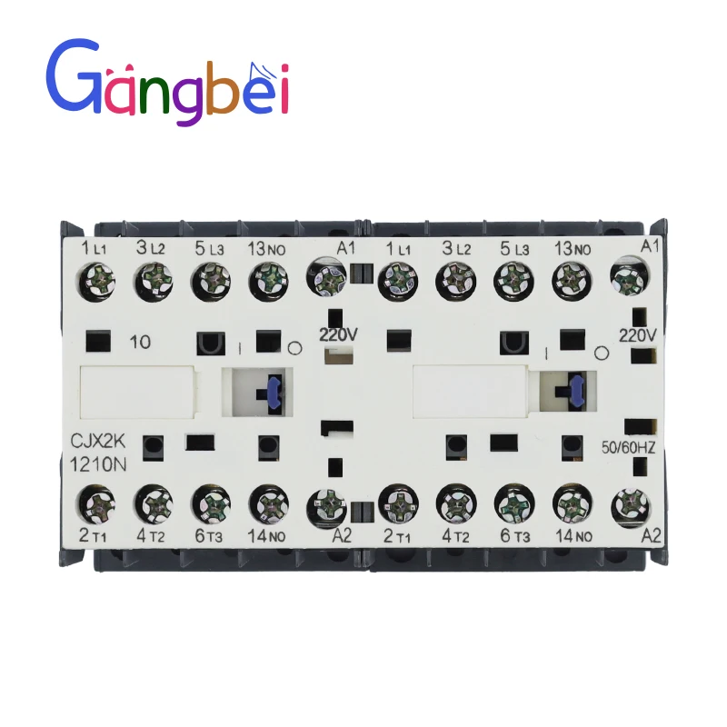CJX2K1210N reversing contactor mechanical ที่เชื่อมต่อกัน contactor แรงดันไฟฟ้า 380V 220V 110V 36V 24V