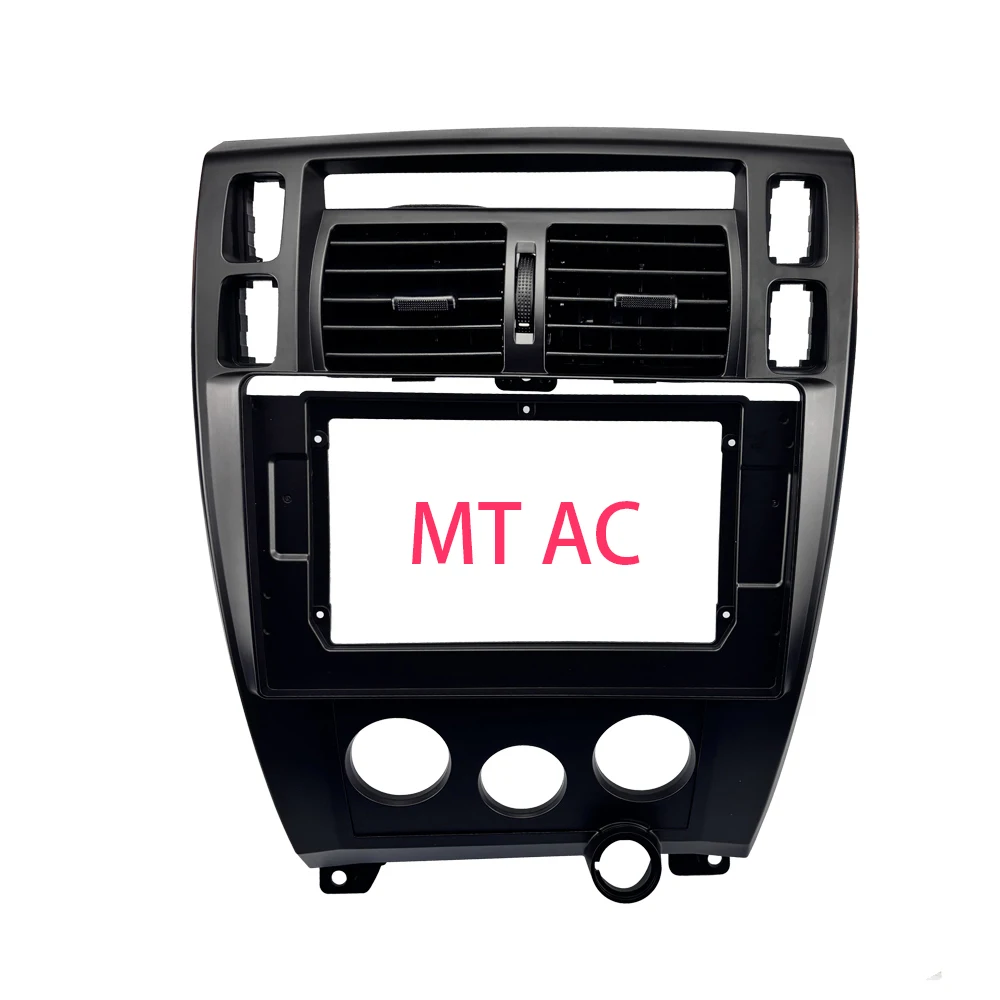

10.1"Car Fascia Radio Panel DVD Panel Dash Kit Install Adapter Console Frame Bezel trimFor HYUNDAI TUCSON 2006-2013 Radio Player