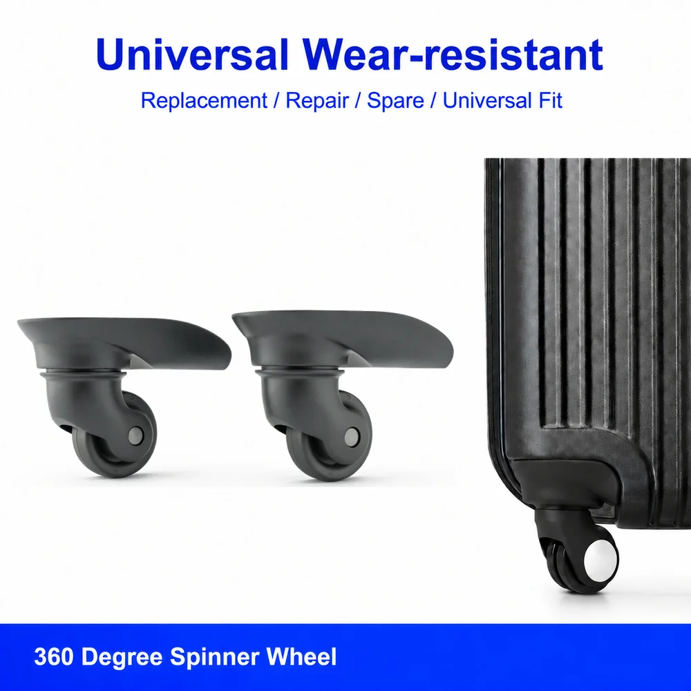 For Diplomat WJLWG 005 Luggage Universal Wheel Parts Replacement Lock Suitcase Silent Caster Wheel Repair