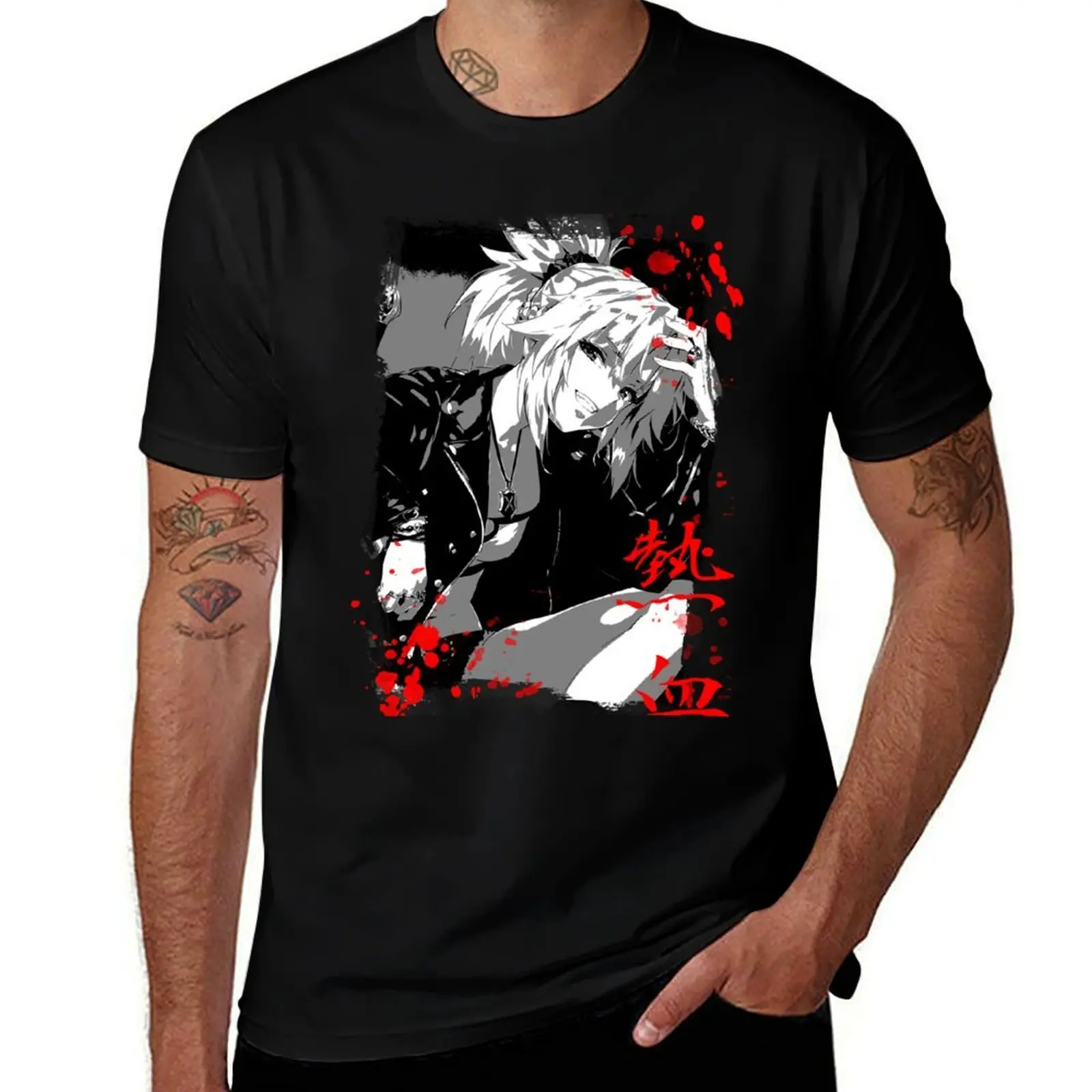 

Fate - Mordred T-Shirt black cotton t-shirt plain for man package t shirts designer t shirts for man cotton funny T-shirt