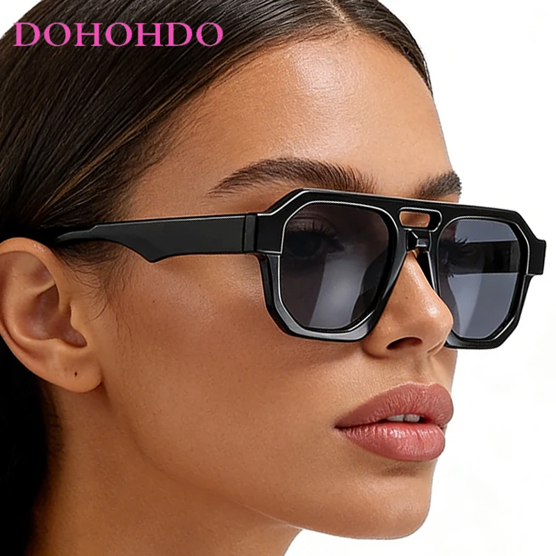 

Vintage Classic Men Women Pilot Sunglasses Men Square Shades Brand Designer Unisex Glasses Male Female Driving Sunglasses UV400