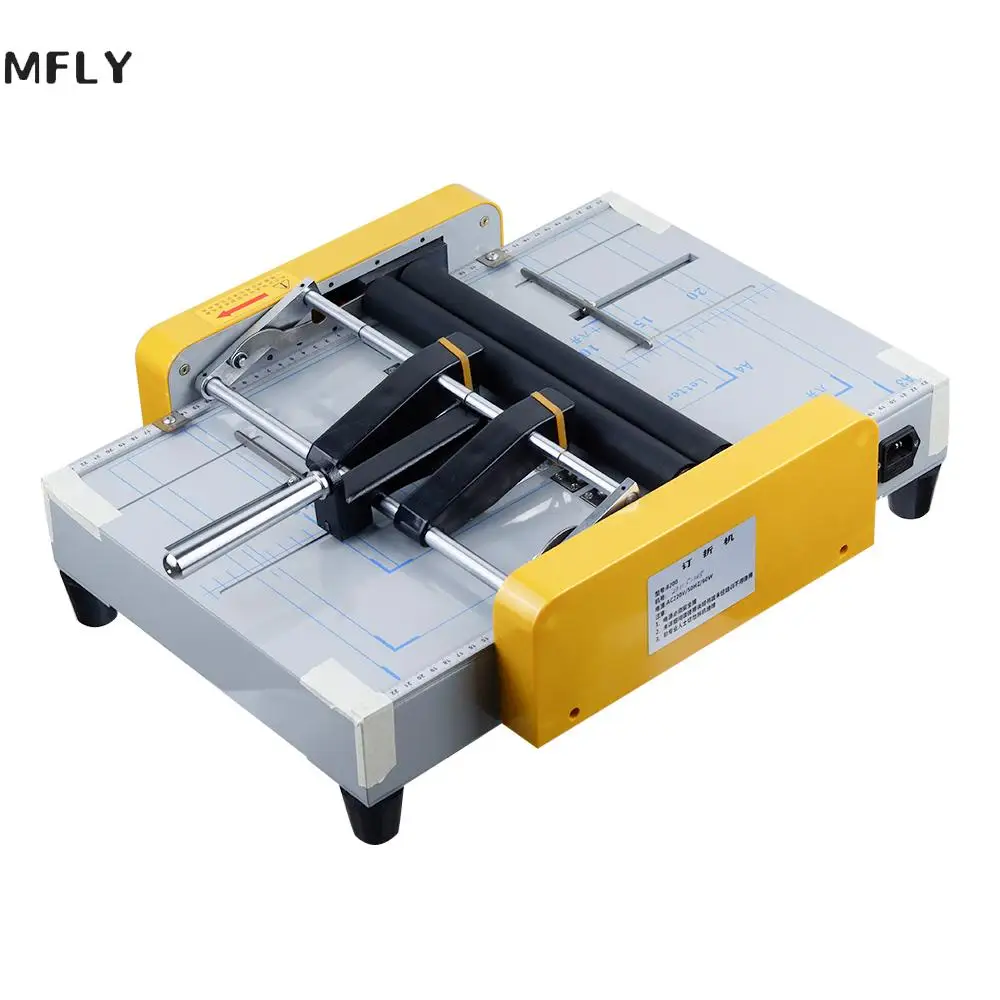 electric stapler folding machine A3 electric creasing machine card folding machines color pages dashed machine  220V 1PC