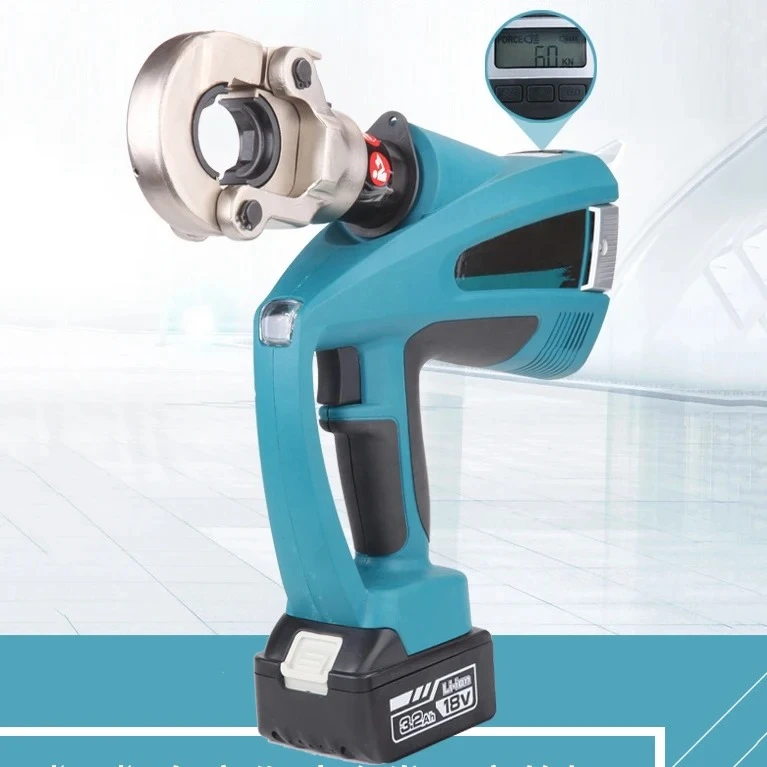 

BZ-300 without Battery Hydraulic Crimping Tool For Cu/Al 16-300MM With Lcd Display