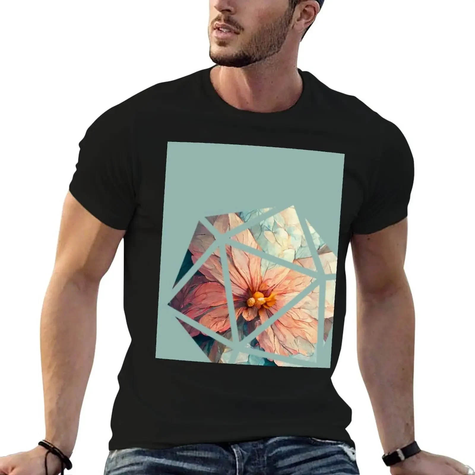 

Floral Critical Hit T-Shirt sublime tops heavyweights man clothes mens t shirt graphic