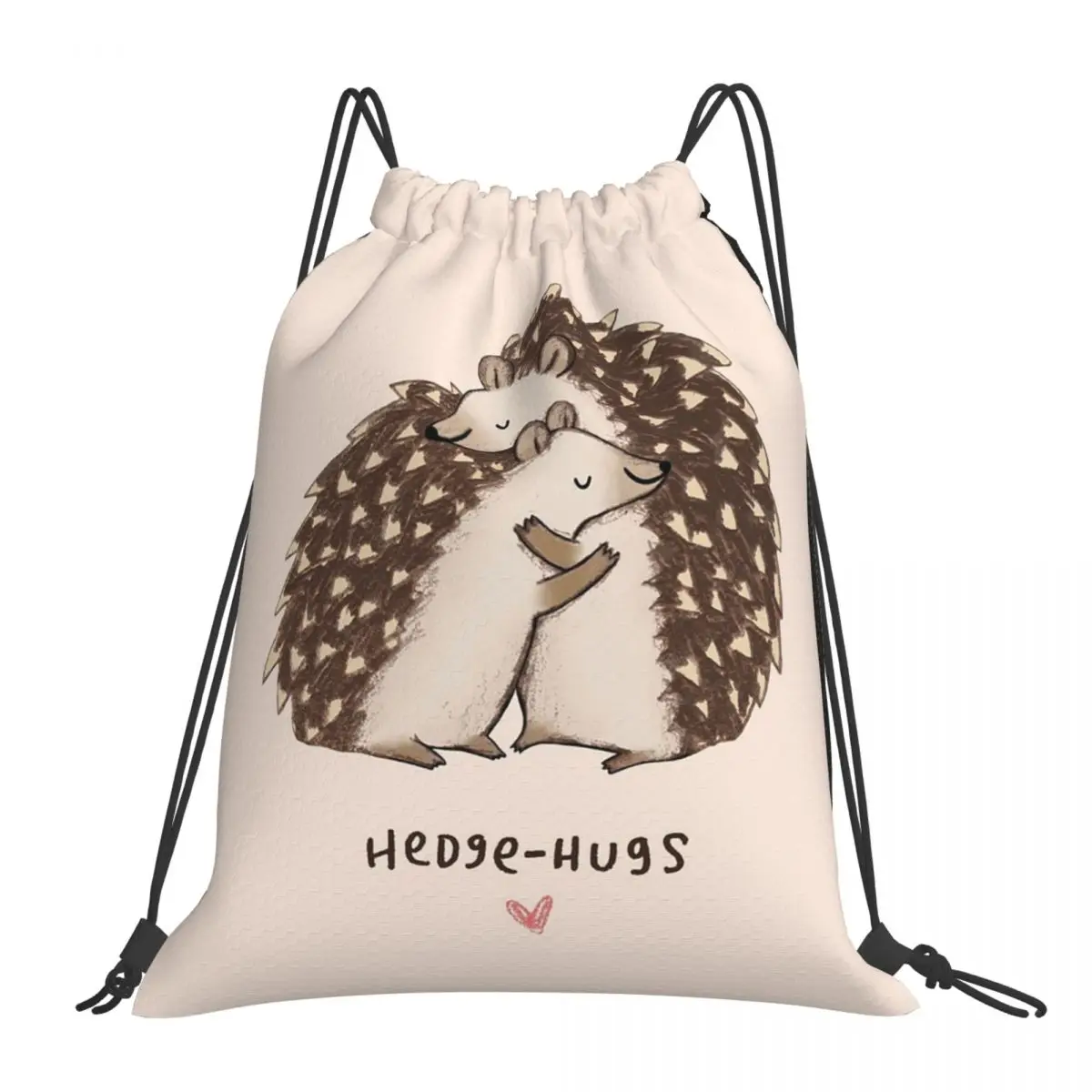 

Hedge-hugs Backpacks Multi-function Portable Drawstring Bags Drawstring Bundle Pocket Storage Bag Book Bags For Travel Students