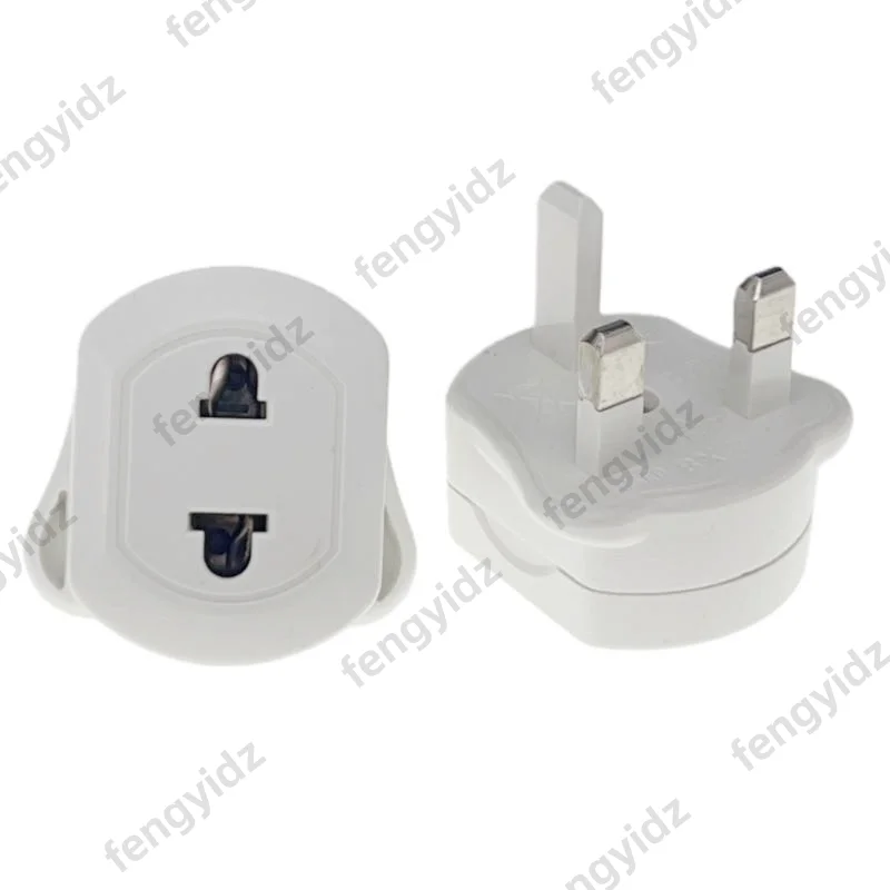 High Quality EU 2 Pin To 3 Pin UK Electric Power Shaver Toothbrush Plug Adaptor Converter Durable for Travel Socket Adapter