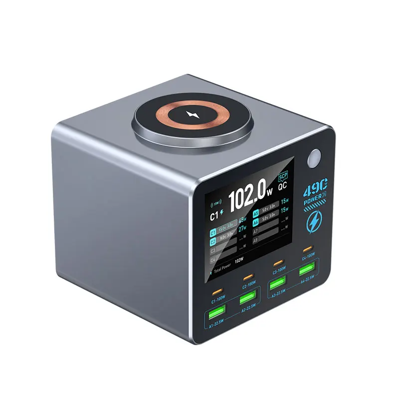 140w-smart-digital-multi-port-charger-4c4a-wireless-charging-for-smartphones-tablets-and-more-fast-charging-hub