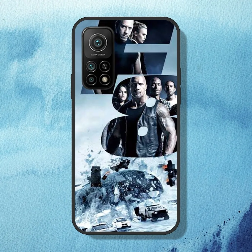 F-Fast and Furious Movie Phone Case For Samsung Galaxy S21 S22 S23 S24 Ultra S20 Lite S30 Note Black Shell