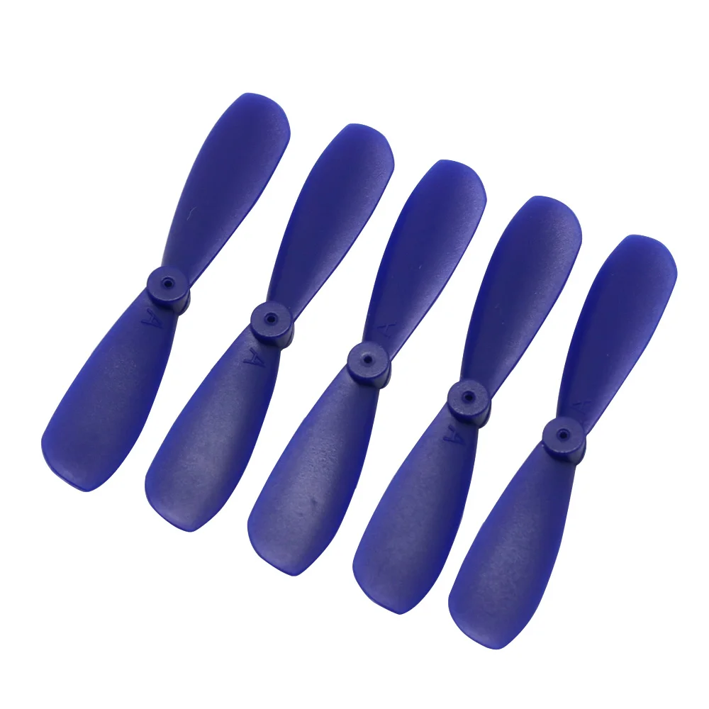 10pcs 46mm 4.6cm 0.8mm 1.0MM CW CCW AB Props Propellers Main Blades fit 716 615 720 Coreless Motor For Airplane Drone Parts