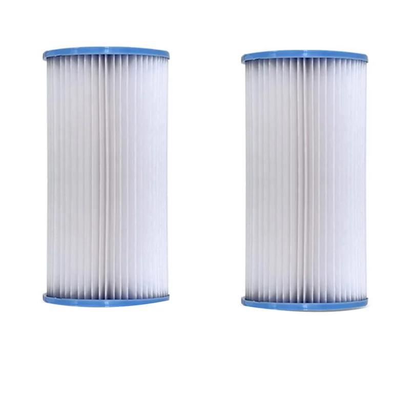 2Pcs 29002E Swimming Pool Type A/C Filter Cartridges Replacement for Intex Filter Pumps Swimming Cleaning Tool