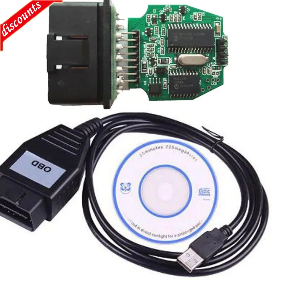 

Newest For FoCOM Device OBD USB Interface For VCM OBD Diagnostic Cable OBD2 OBDII Car Diagnostic Scanner