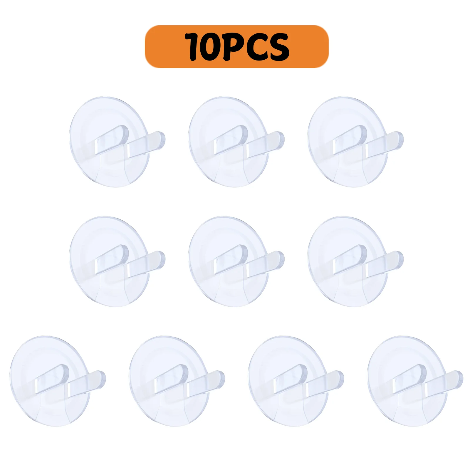 10pcs Outlet Covers, American Standard Baby Proofing Safety Child Secure Electric Plug Protectors