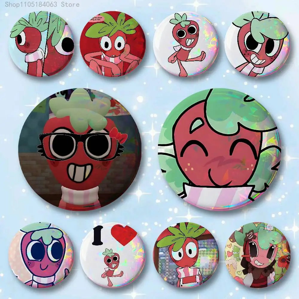 Sprout D-Dandys W-World Badges 25 32 44 58 75 mm Round Cosplay Pin Bag Decor Fans Collect Friends Gifts Brooch Souvenir