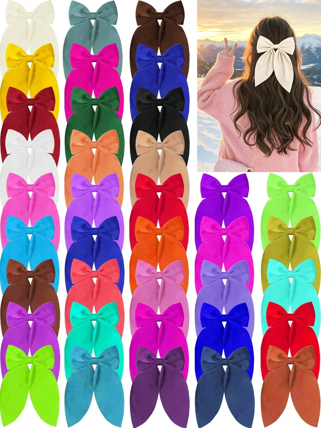 16pcs Random Color Retro Butterfly Hair Clips Elegant Hair Accessory For Party Daily Wear