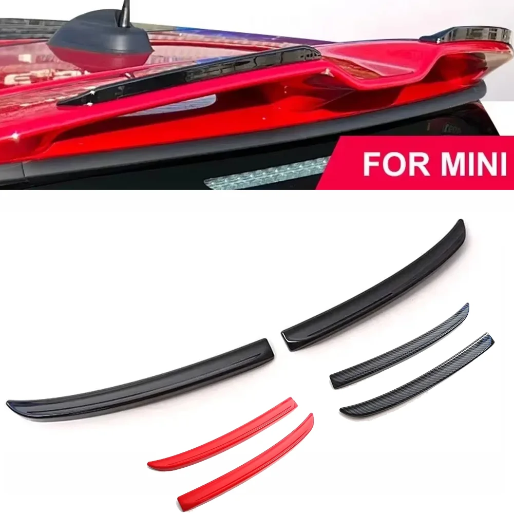 

For Mini For Cooper F56 F55 S JCW Rear Spoiler Extension Lip Fins 2014+ Offering Carbon Fiber Durability and Sporty Design