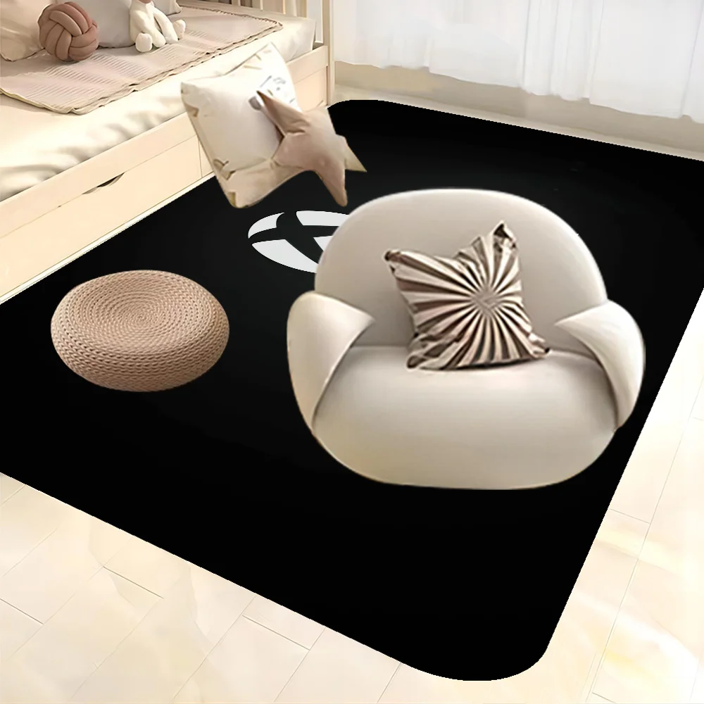 Gaming X-xboxs Hallway Carpet Washable Non-Slip Living Room Sofa Chairs Area Mat Kitchen Doormat Area Rug