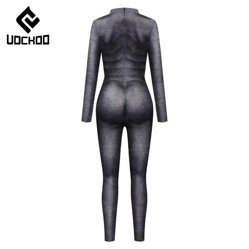 Estrela trekking filme cosplay traje sete de nove macacão halloween feminino bodysuit roupas de festa de férias comic con vestir-se