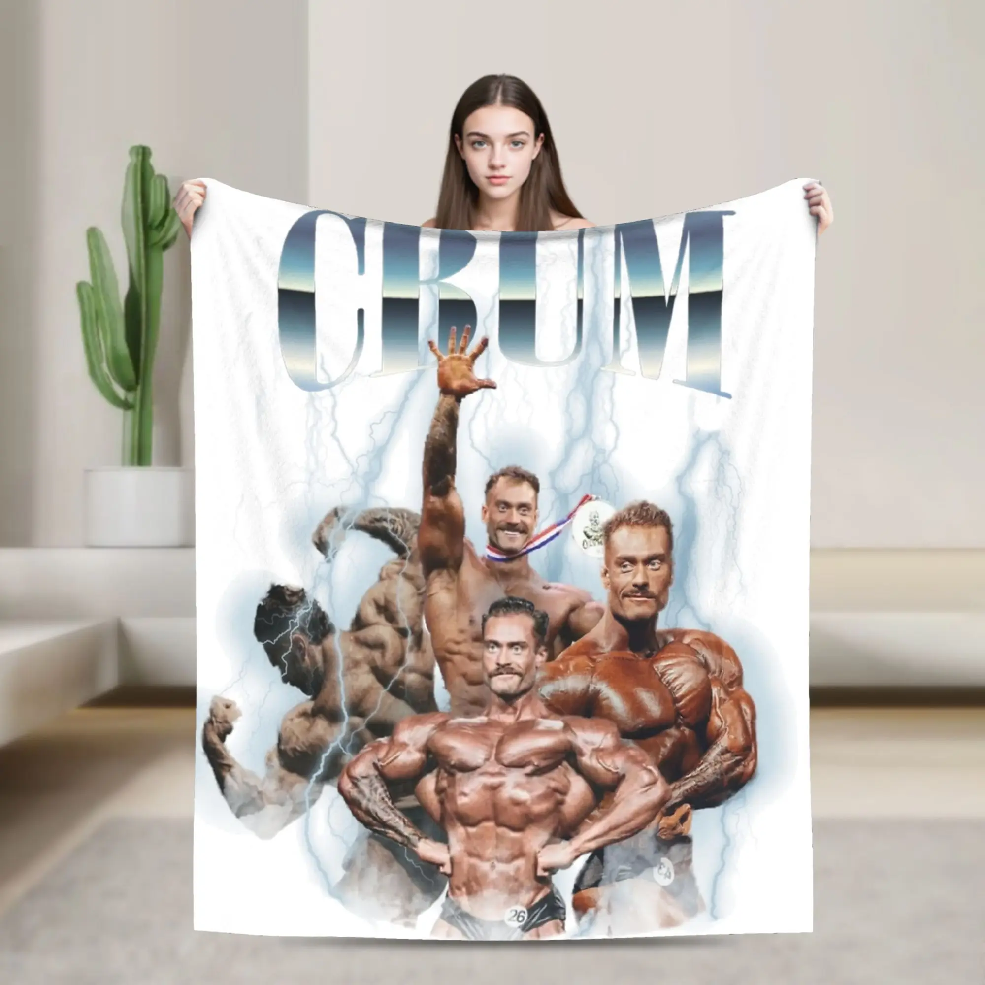 

Super Warm Blankets Camping Chris Bumstead Bootleg Throw Blanket Flannel Bedspread For Chair Sofa Bed Fashion Sofa Bed Cover