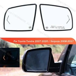 For Toyota Tundra 2007-2020 / Sequoia 2008-2017 Car Exterior Rearview Side Mirror Lens Glass With Heated 87903-0C030 87906-0C032