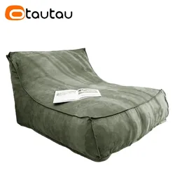 OTAUTAU Outdoor Bean Bag Lounger Cover No Filler Floor Beanbag Pouf Salon Ottoman Sofa Bed Garden Pool Beach Sac Furniture SF187