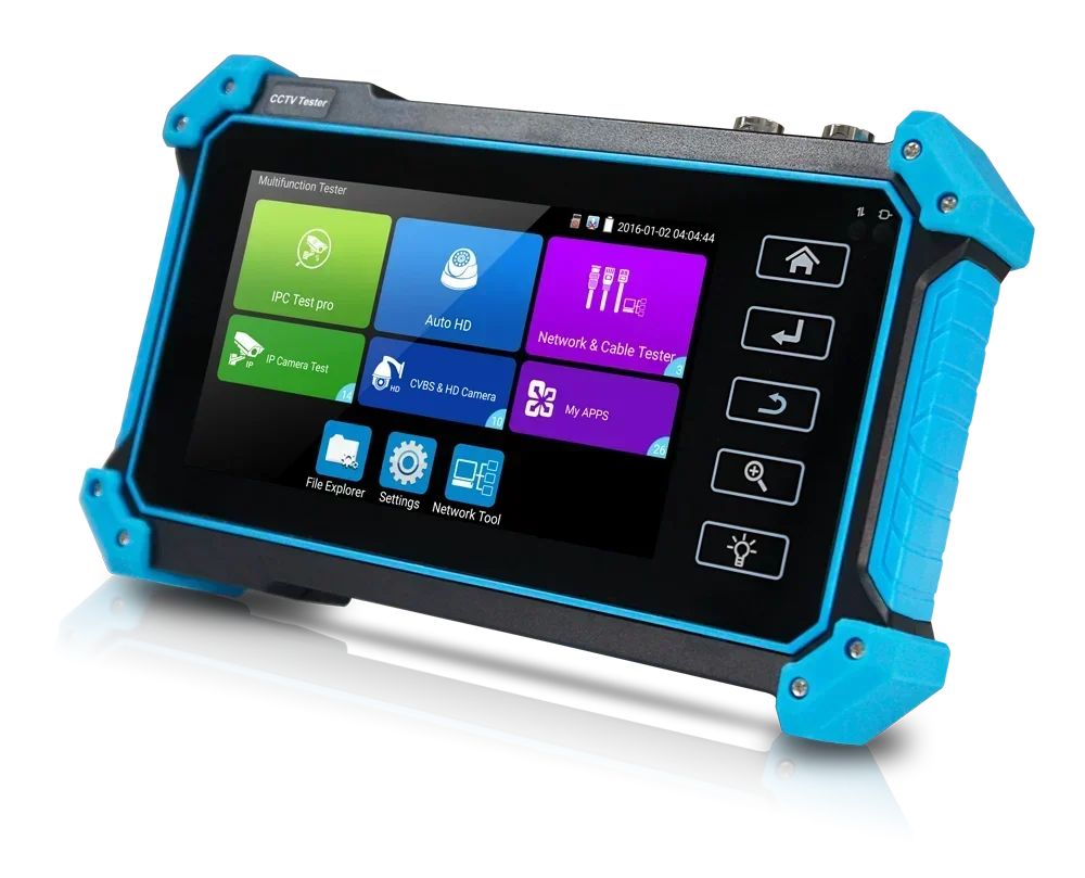 2025/5 بوصة جهاز اختبار الدوائر التلفزيونية المغلقة IPC-5000 5100 5200 Plus كامل 8MP IP CVI TVI AHD SDI التناظرية 6 في 1 VGA و 4K كابل الإدخال التتبع