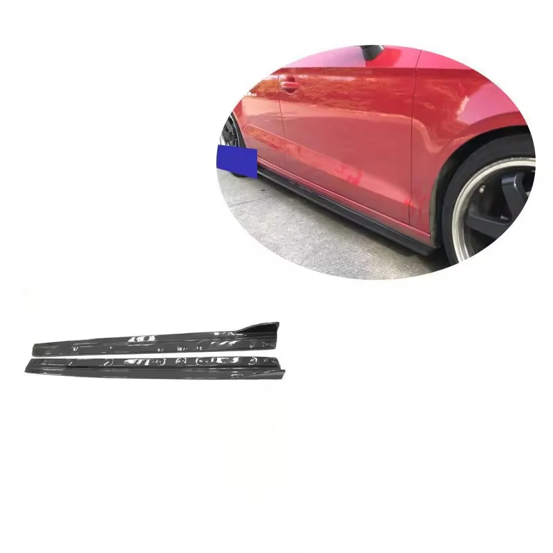 

A3 Carbon Fiber Fibre Side Skirts Fit for audi A3 2017-2018 Ture Factory Fitment
