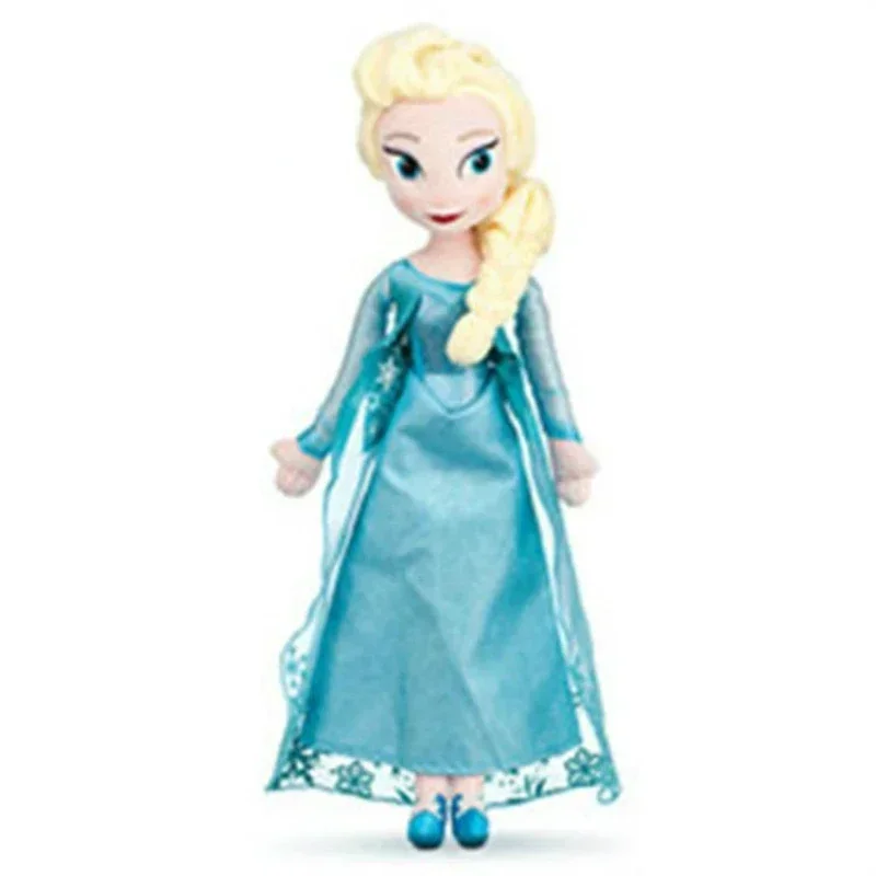 Sac en peluche reine des neiges pour enfants, jouets en peluche, Anna, Elsa, princesse des neiges, beurre SR, cadeau d'anniversaire et de Noël, 50 cm