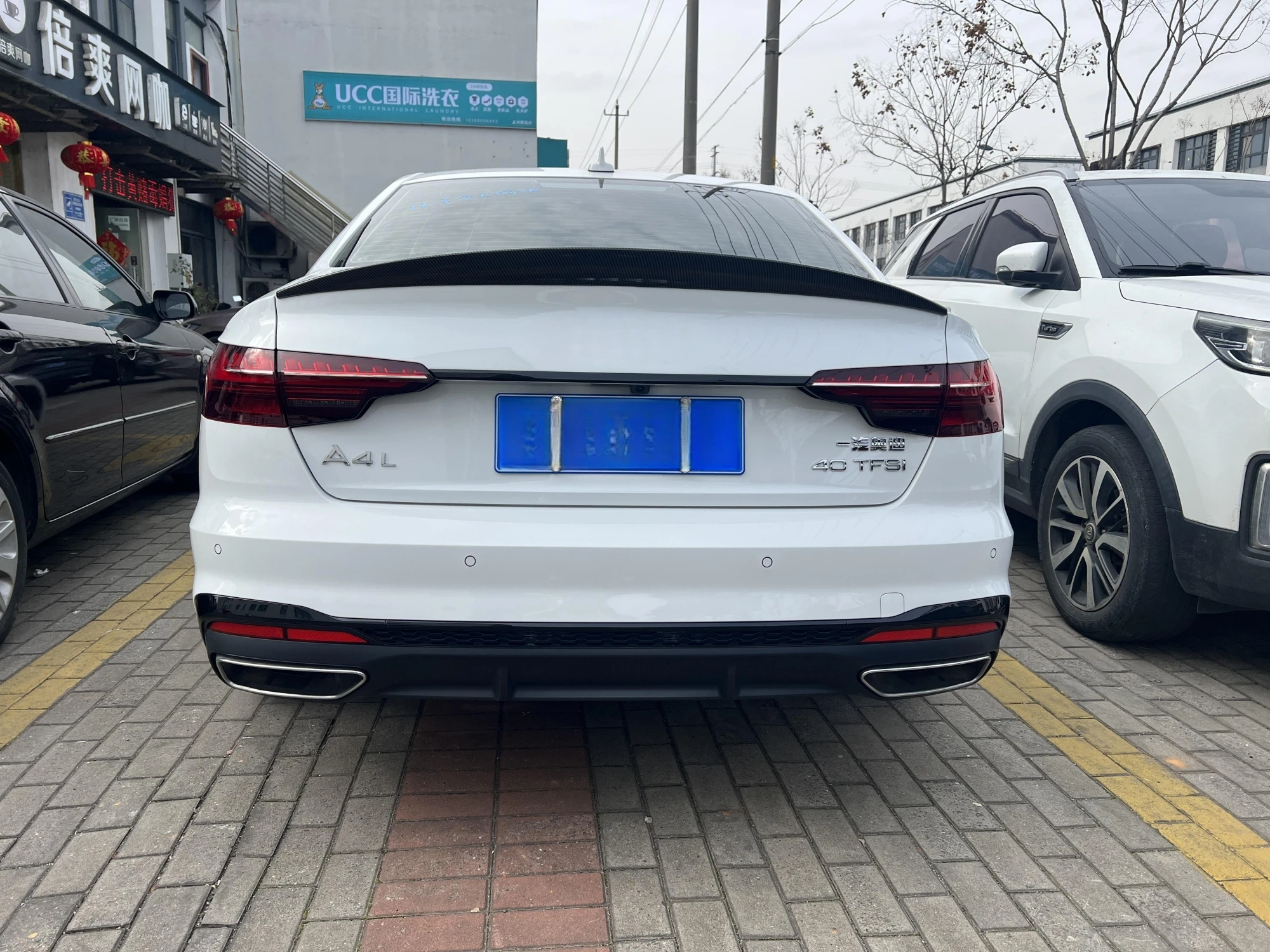 

Спойлер для Audi A4 S4 B9 B9.5 2017-2025 Седан, ABS, в стиле K-Style, заднее антикрыло, спойлер на багажник, высококачественные аксессуары для тюнинга кузова