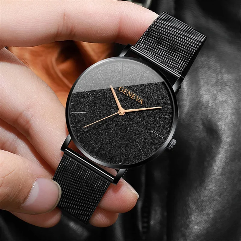 4PCS Set Fashion Mens Sports Watches Man Business Quartz Wristwatch Luxury Leather Bracelet Men Casual Clock Watch Relógio Reloj