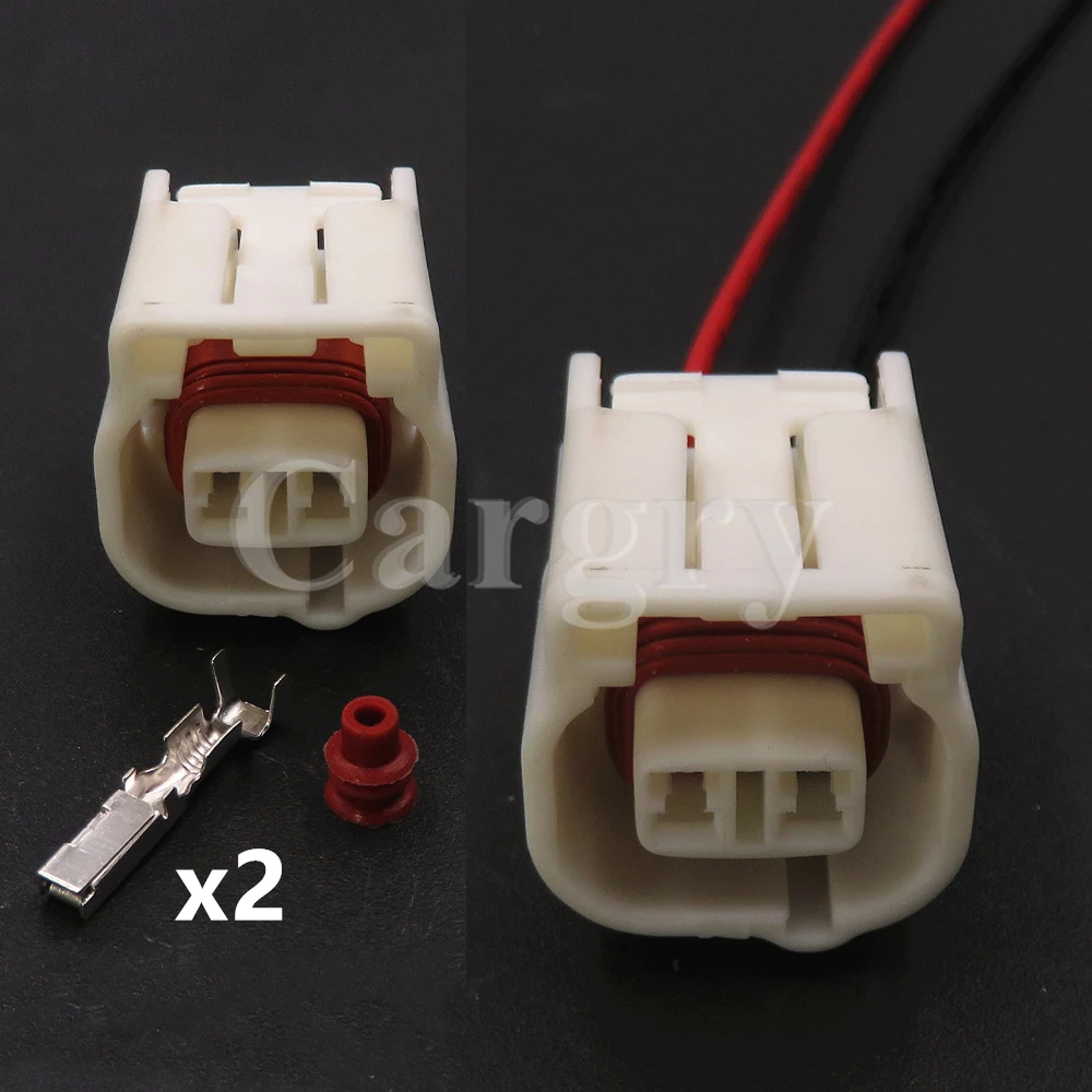 

1 Set 2P 6189-0641 AC Assembly Car Electrical Connector Auto Wire Cable Sealed Plug Automobile Sockets