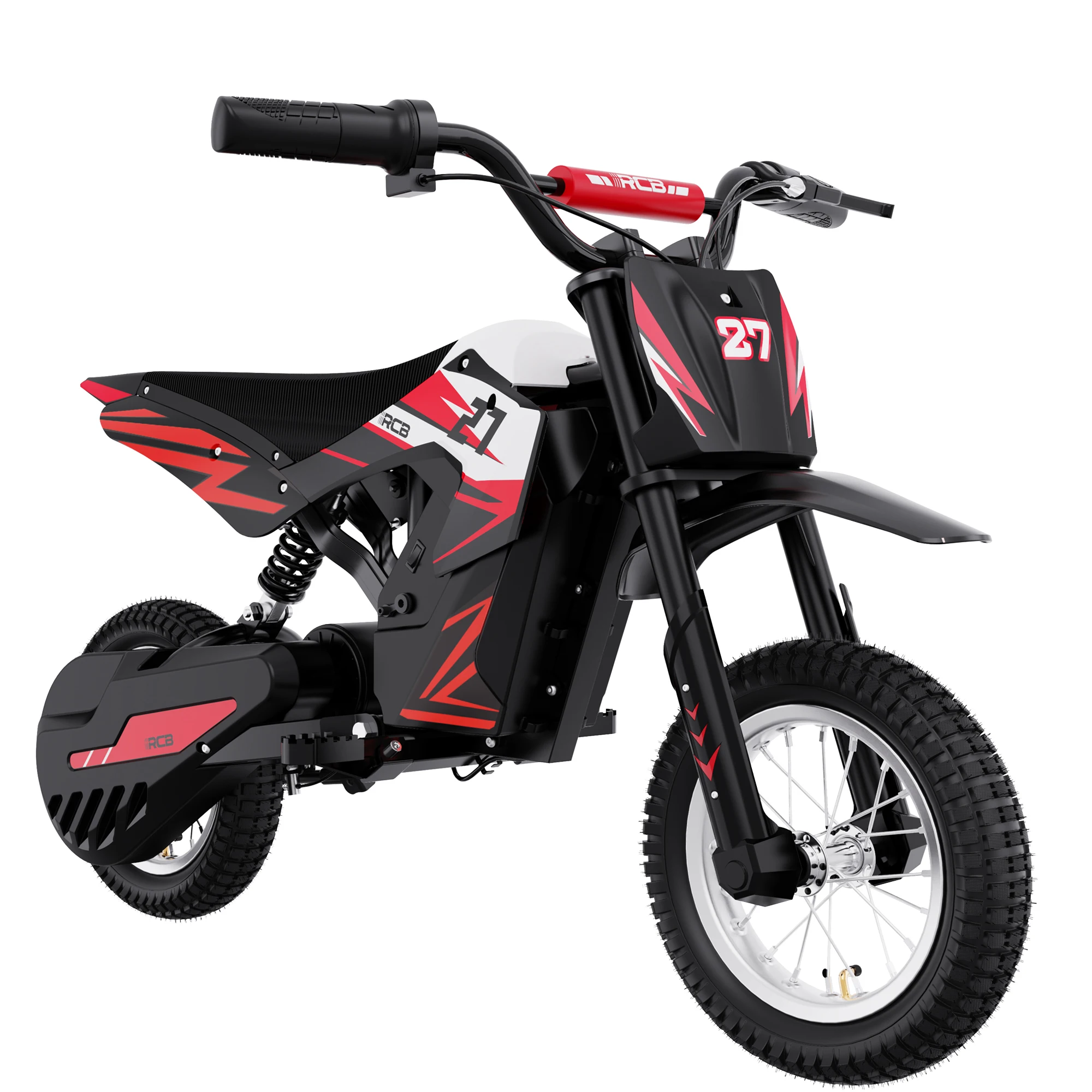 RCB KIDS R9X Elektrische kinder motor 300W, 36V 5,2Ah accu, tot 15,5 MPH en 9,3 mijl bereik. Veilig speelgoed, ideaal kindercadeau, voor tuin, park en buiten, leeftijd 3-12 jaar