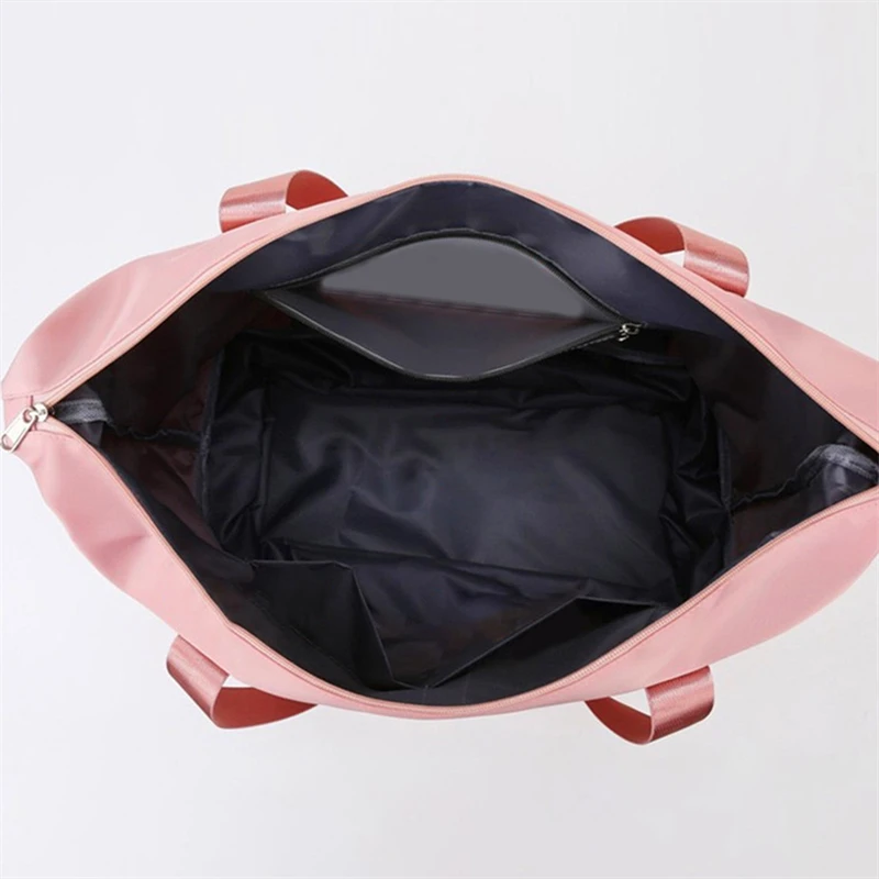 Travel Bag Women Shoulder Bag Quality Casual Handbag Double Zipper Expansion Bag Large Female Bag Fashion New Luggage Bag