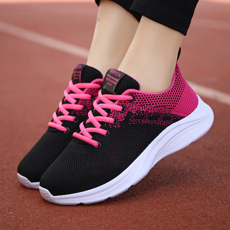 New Women Running Shoes Breathable Casual Shoes Outdoor Light Weight Sports Shoes Casual Walking Sneakers Tenis Feminino Shoes