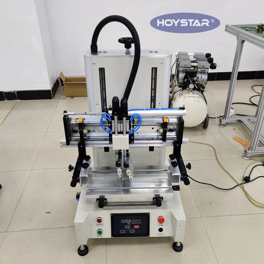 Screen Printing Machine for Print Plastic Sheet/Textile/Paper/Bag/T-shirt/Ruler