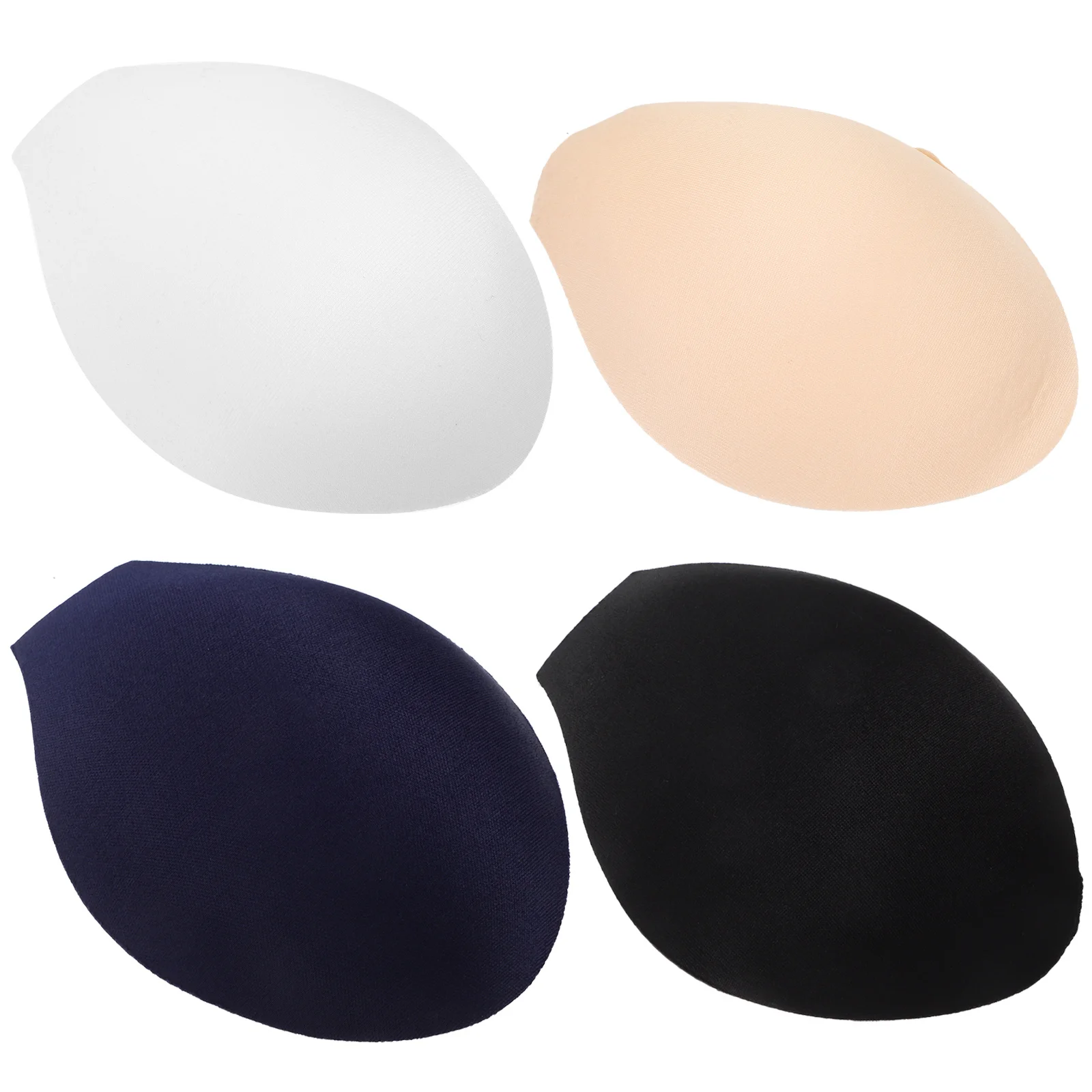 4 قطعة منصات الإسفنج الرجال الانتفاخ تعزيز الملابس الداخلية مريحة الجلد ودية المواد منع المطبات ممارسة السباحة الجري #4