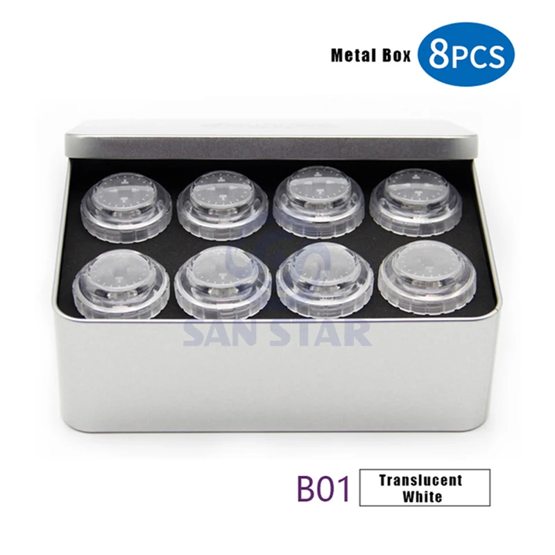 8PCS Metal Box Original Qanba Gravity Translucent 30MM Pushbuttons For Pandora Boxing Fighter Arcade JAMMA MAME Game consoles