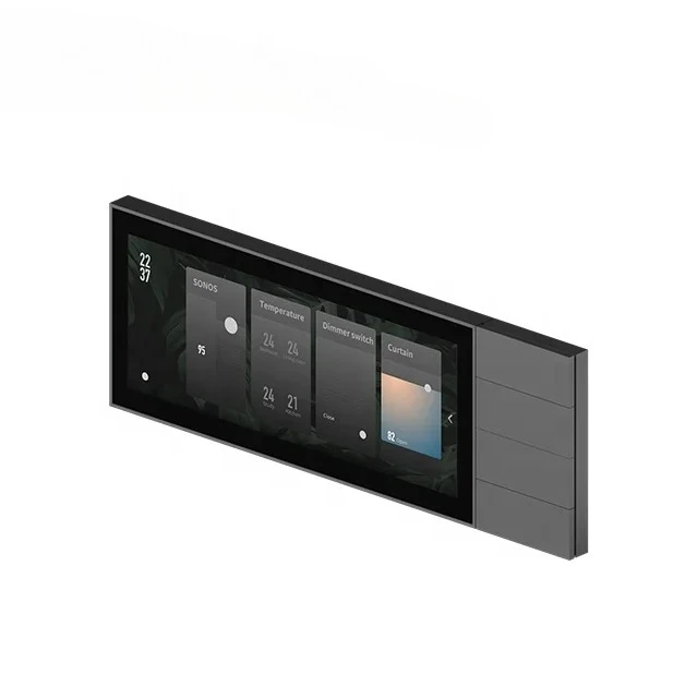 

Wireless Music App Control Smart Home Remote Lcd Glass Control System Panel