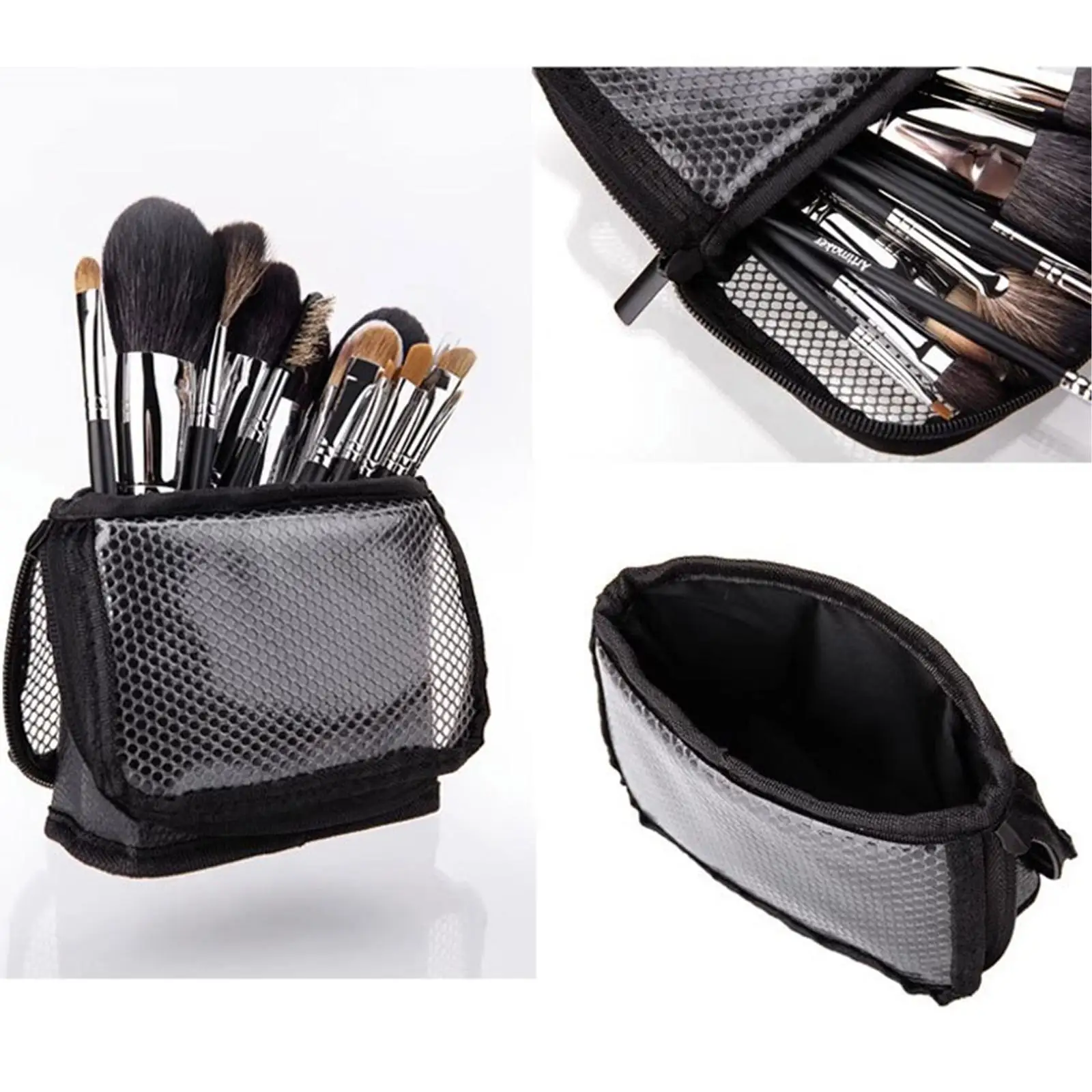 Makeup Brushes Organizer Bag Eyebrow Pencil Eyeshadow Brush Makeup Handbag