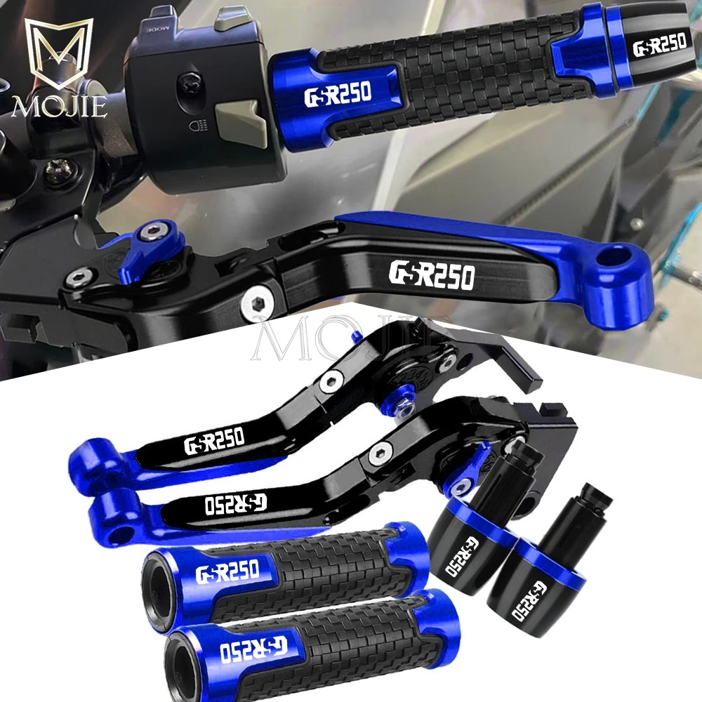 

Motorcycle Adjustable Brake Clutch Levers Handlebar Grips Ends For SUZUKI GSR250 2010 2011 2012 2013 2014 2015 2016 2017 2018