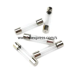 10PCS One Sell 5*20mm 6*30mm Fast Blow Glass Tube Fuses 5x20 6x30 mm 250V 0.5 1 2 3 4 5 6 8 10 15 20 25 30 A AMP Fuse