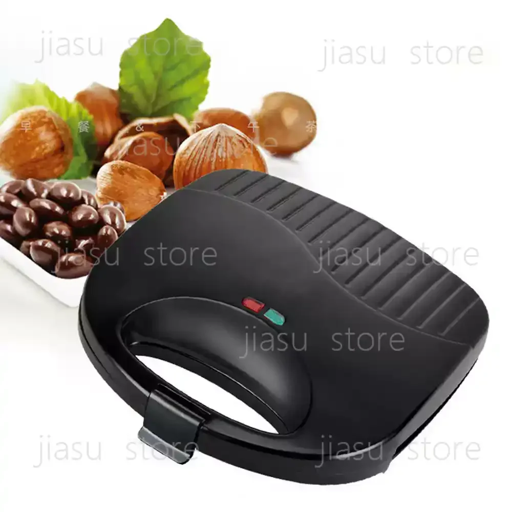 750W 6-in-1 Multifunctional Sandwich Maker Bread Maker Donuts Waffle Maker Bake Cake